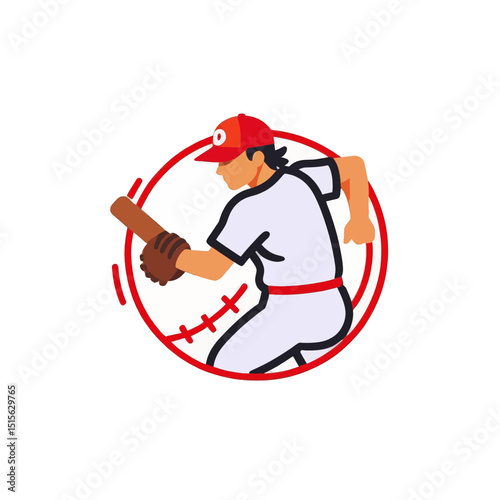 Baseball-Batter-Hitting-Icon-Cartoon-Vector-Graphic