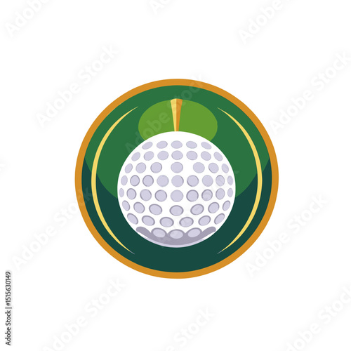 Golf-ball-in-hole-logo-design-vector-graphic