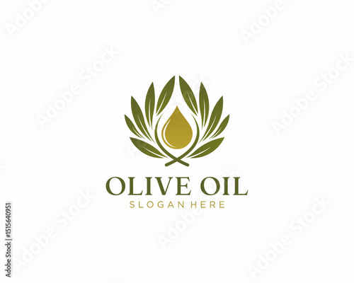 Olive oil logo