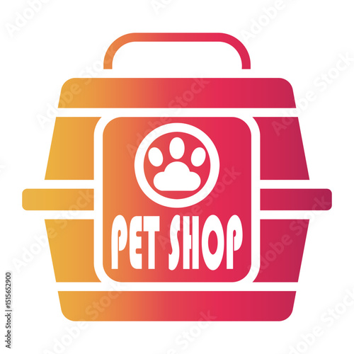petshop Gradient icon