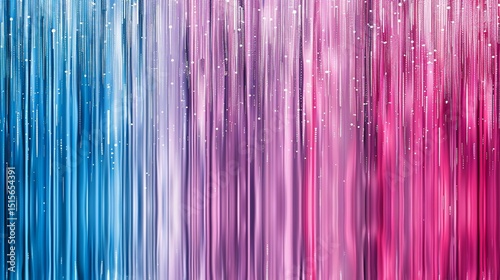 Vertical striped gradient background of shimmering colors