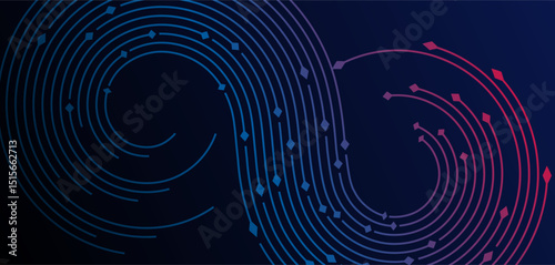 Glitchy abstract background with colorful lines - perfect for editorial use