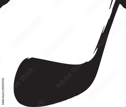 set of hockey players silhouettes - vector illustration