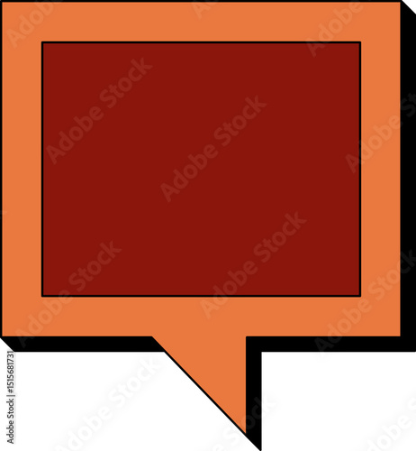 Retro Chat Box Element
