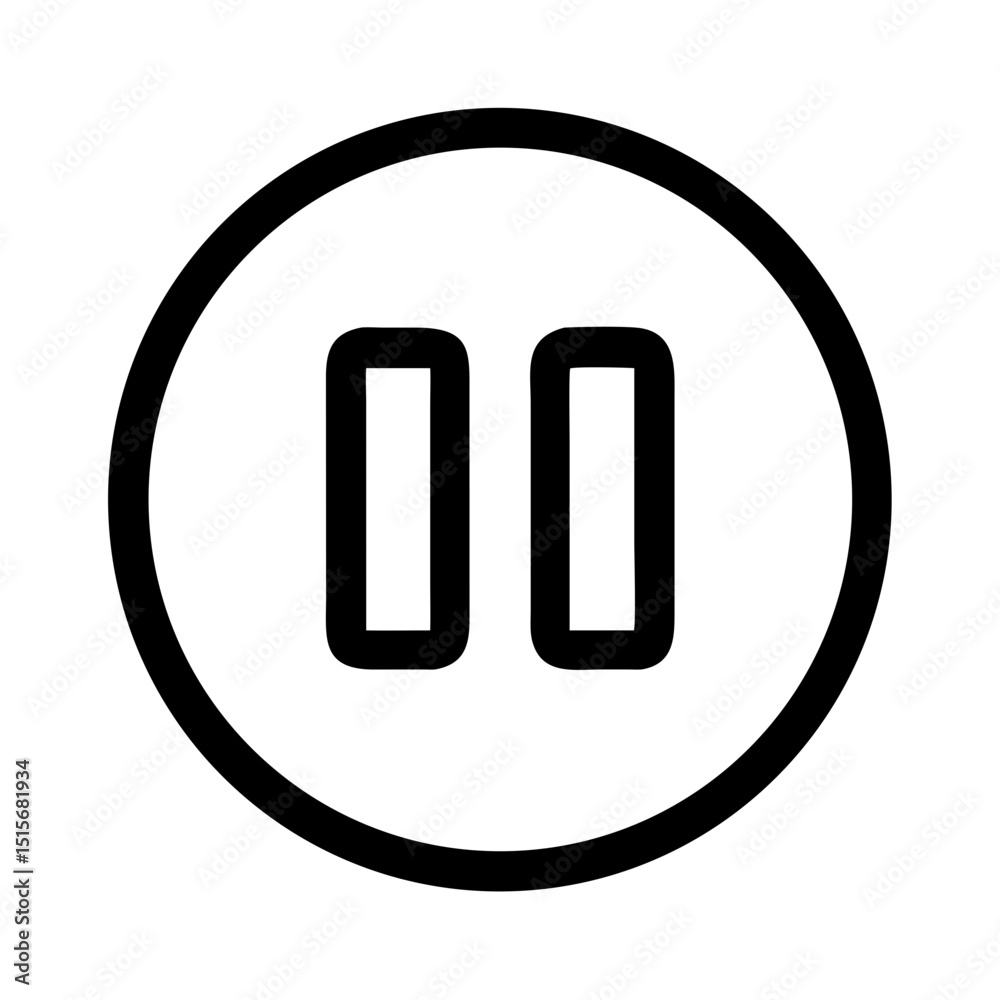 vector black glossy icon on gray background