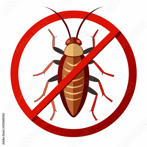vector illustration of a bug