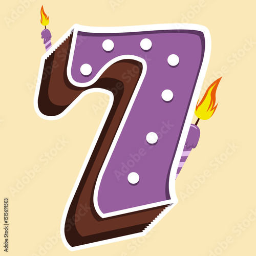 Birthday Candle Alphabet