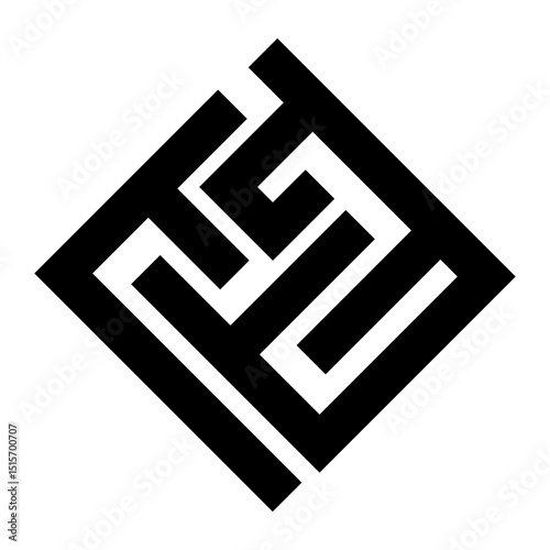 complexity Line Icon