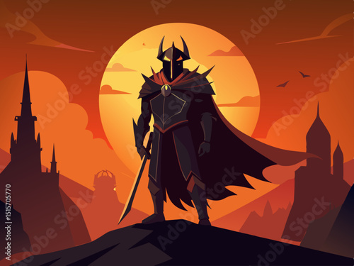 knight illustration