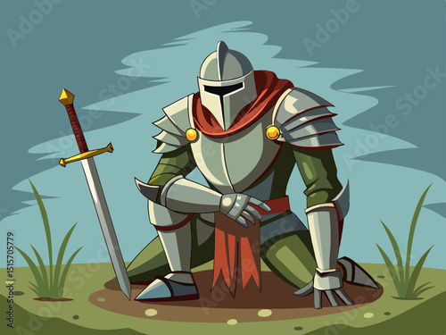 knight illustration