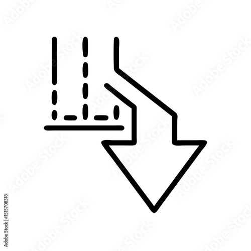 arrow down icon  .svg