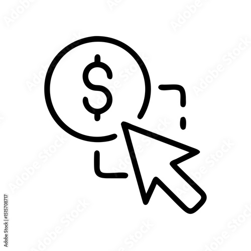 pay per click icon  .svg