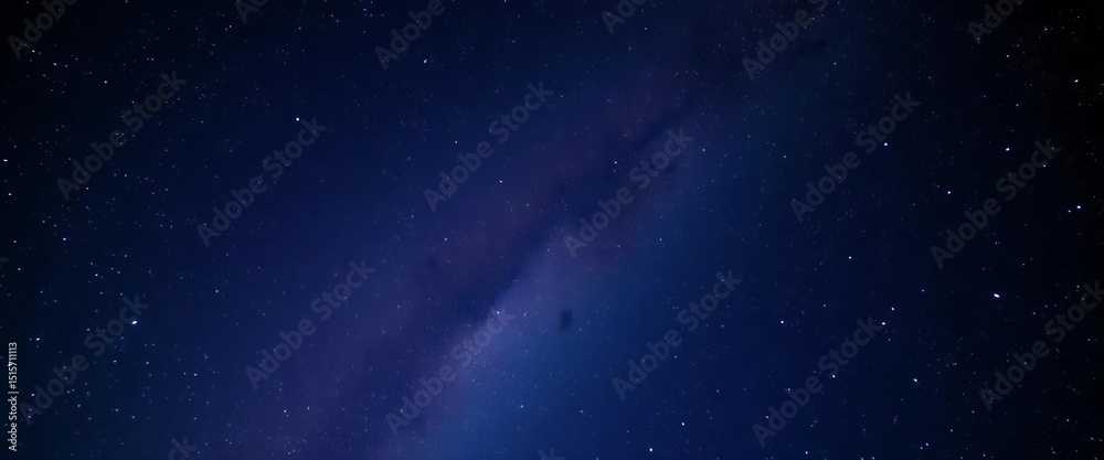 Fototapeta premium Night sky showcasing Sagittarius constellation, stars and celestial arc, galaxy, bow