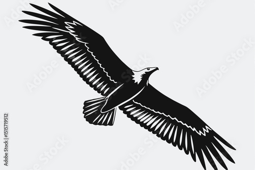 Wallpaper Mural Black Wings, White Sky Torontodigital.ca