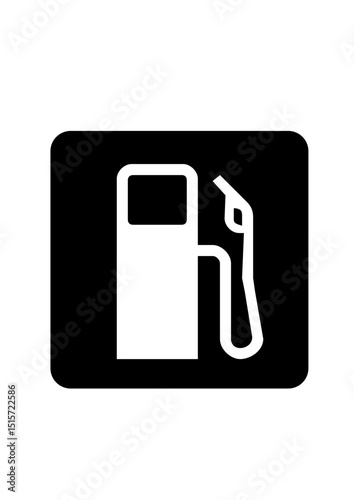Petrol Pump Pictogram