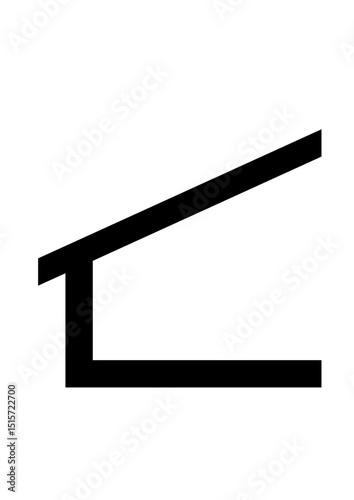 Lean-to Shelter Icon