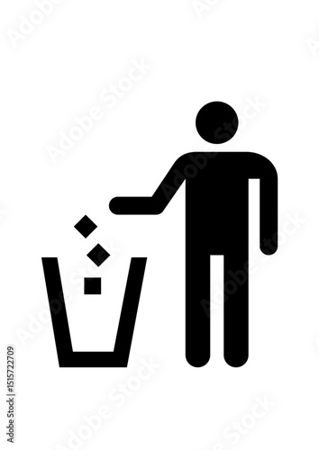 Trash / Litter Disposal Icon