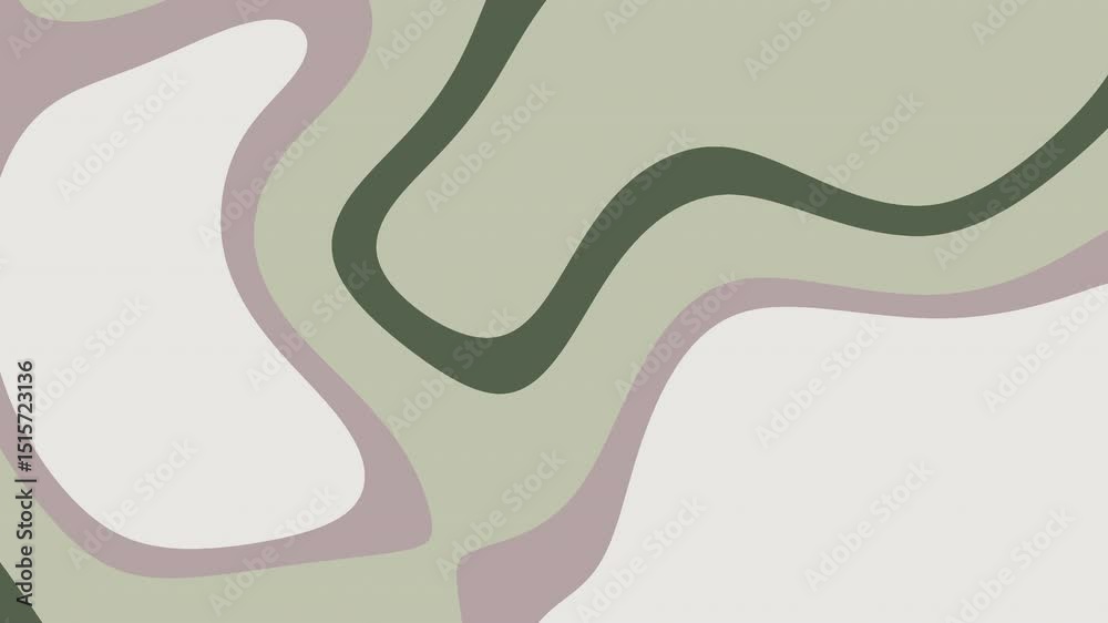 Abstrait organique, formes fluides, tons pastel