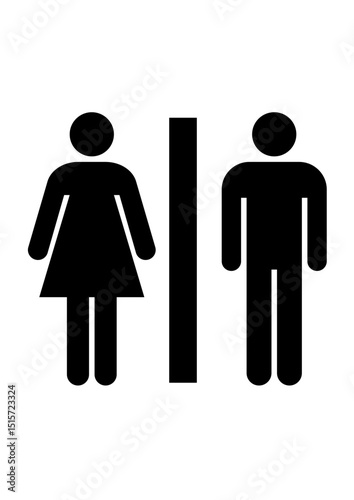 Unisex Restroom Symbol