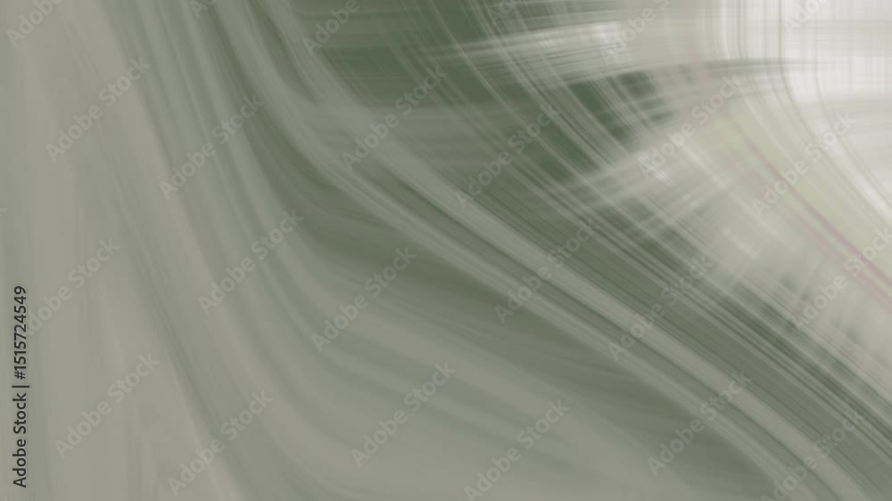 Ondulations abstraites vert olive