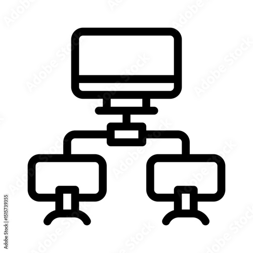 LAN line icon