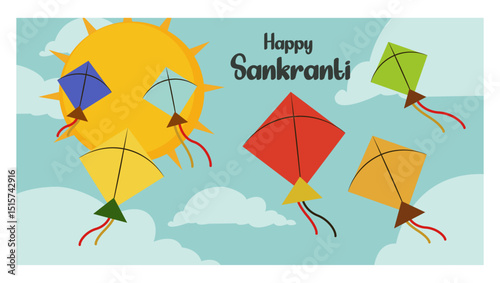 Happy Sankranti Celebration Banners Set-01