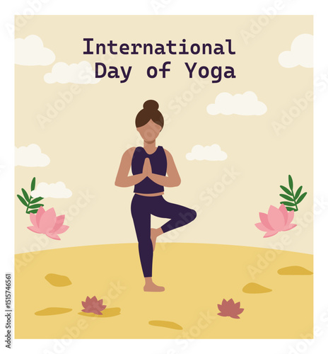 Day of Yoga Wellness Vector Collection-04