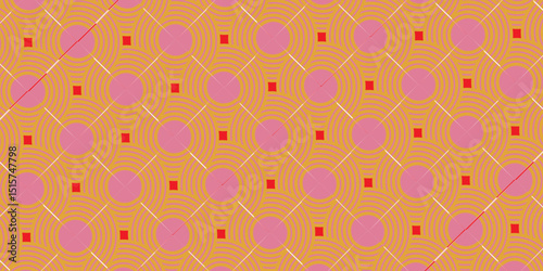 Conceptual seamless pattern with logo fake news. Global problems of humanity.