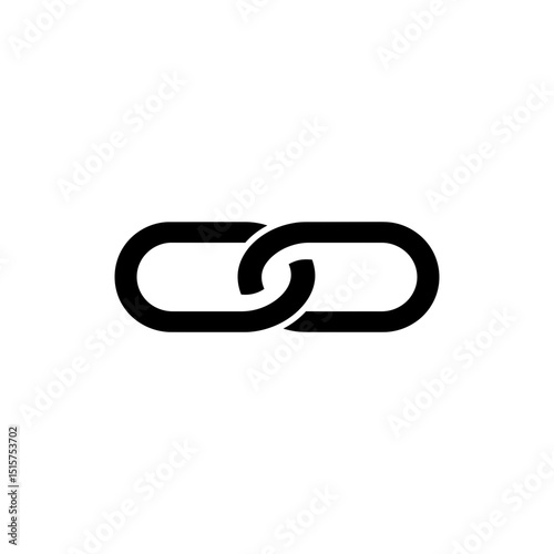 Link Infinite Chain Icon Symbolizing Endless Connectivity
