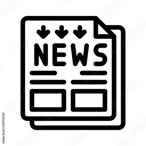 headline line icon
