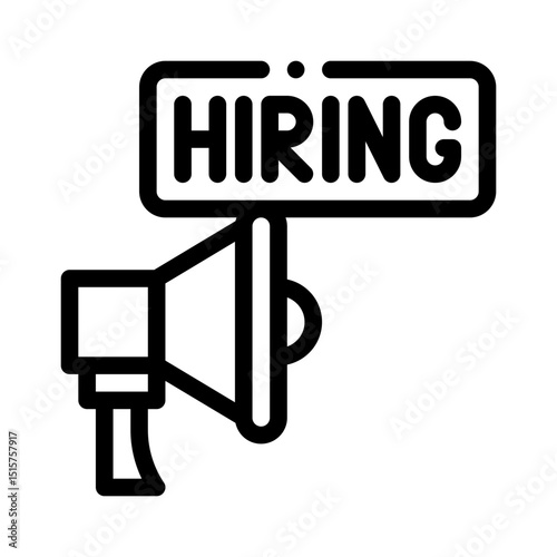 hiring line icon