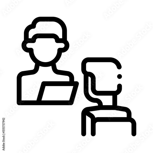interview line icon