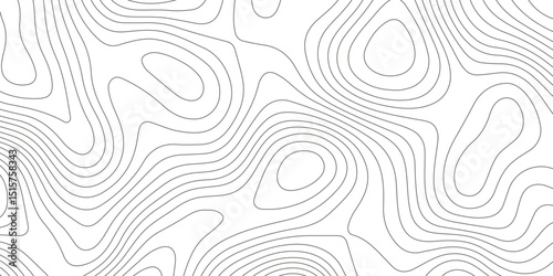 Topographic map background with geographic grid for hiking and mountain sport. luxury topographic wavy pattern and geographic grid map design. paper texture Imitation of a geographical map shades.
