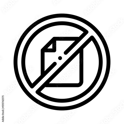 plagiarism line icon