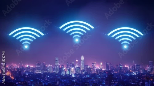 5G, 6G, Big data wireless network, high speed internet, cloud computing or connect diagram technology, Data storage, service, synchronize, online, financial, Connectivity global, smart city, Gen AI