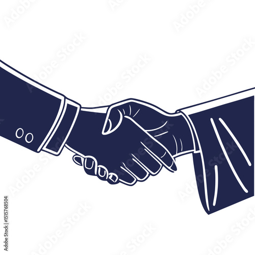 Business handshake agreement partnership deal