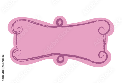 Hand draw Vintage Frames, scribble decorative frame and border, colors backgrounds, doodle design elements Vector illustration	