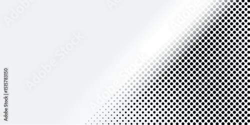 Halftone faded gradient texture. Grunge halftone grit background. White and black sand noise wallpaper. Retro pixilated vector backdrop modern arts dotted