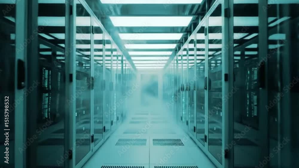 Carbon-neutral data-center cooling loop, mist-cooled server racks pulse ...