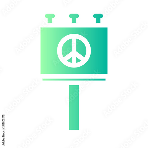 billboard gradient icon