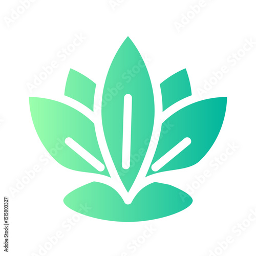 relaxation gradient icon