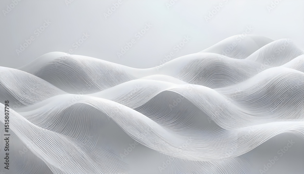 Close-up of luxurious white silk fabric with a soft, smooth, and shiny texture, perfect for wedding designs Close-up of luxurious white silk fabric with a soft, smooth, and shiny texture, perfect for wedding designs