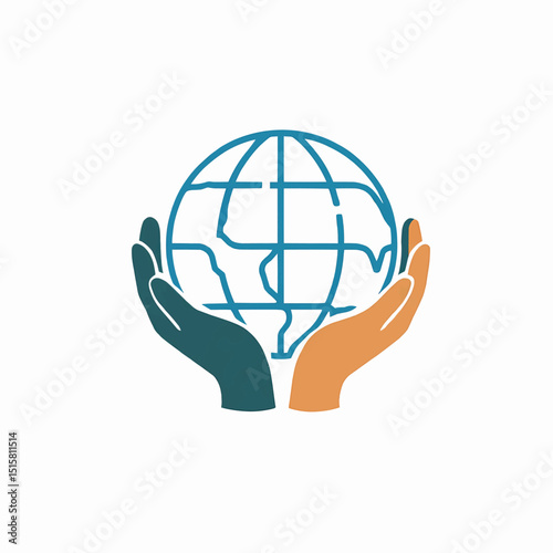 Global unity in our hands protecting the Earth a symbol of hope for a better future