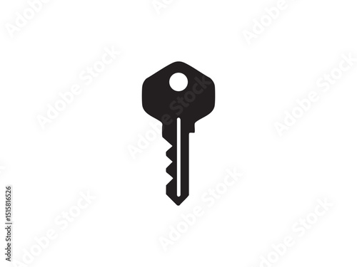 Keys Vector Silhouette – Security, Access, and Privacy Concept.