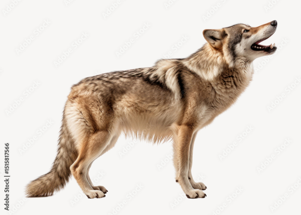 Fototapeta premium Wolf wildlife animal mammal.