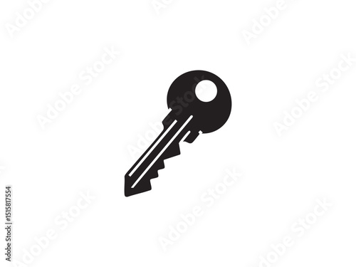 Keys Vector Silhouette – Security, Access, and Privacy Concept.