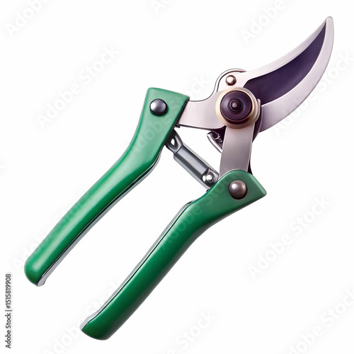new green secateurs
