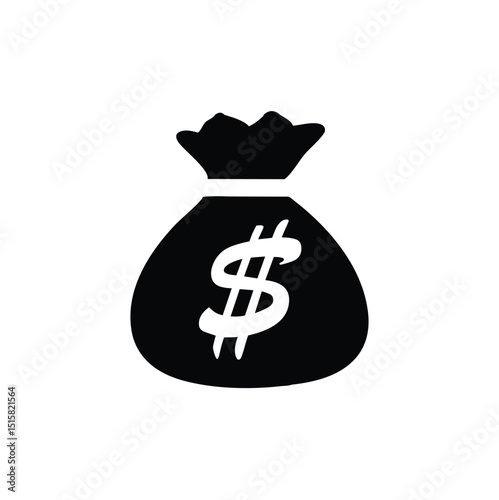 Money Bag Vector Illustration