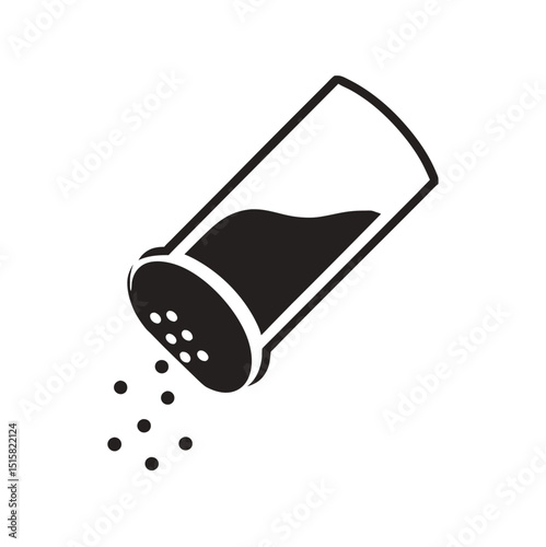 Salt Shaker Vector Illustration
