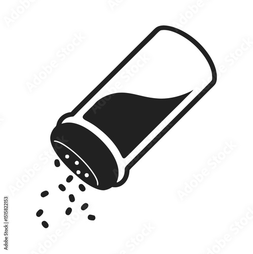 Salt Shaker Vector Illustration